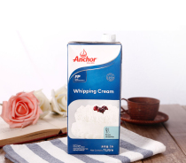 Anchor Light Cream 1L original animal whipped cream 1L light cream cake framed to pass baking ingredients