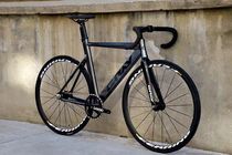 GRAY dead flying front fork full carbon fiber front fork field dead flying hard fork carbon grain black dead flying front fork