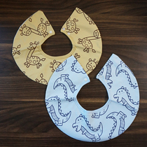 2021 summer cotton 360 ° waterproof bib thin soft breathable