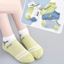 2021 physical store summer baby socks boy boy boy neutral short tube thin small children mesh boat Socks Miscellaneous