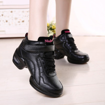 Bull Bully Road 5531 Soft Bottom Square Dance Shoes Woman Real Leather Soft Face Breathable Fitness Dance Shoes Dance Shoes Modern Dance Shoes
