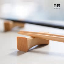 Sanzhai home food utensils Chinese style simple solid wood chopsticks rack creative pen holder hotel set-up table tableware hotel chopsticks stand