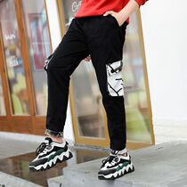2020 Fall new boy Long pants CUHK Boy Casual Long Pants Boy Sports Pants Loose Pure Cotton Clothing Pants