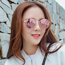 Mai Meng 2022 new internet-famous sunglasses women's large face slim Korean style trendy small face street shooting round face sunglasses