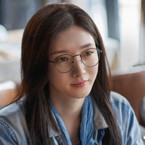 Anti-black storm Jiang Shuying with black frame glasses women's anti-radiation anti-blue goggles can be matched with myopia