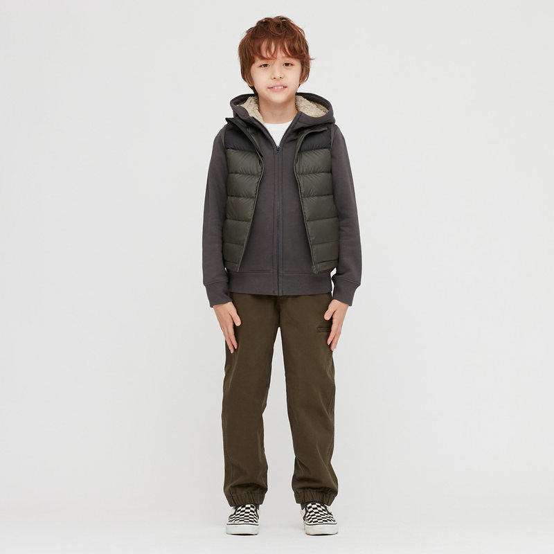 优衣库童装男童女童高级轻型羽绒服背心435703