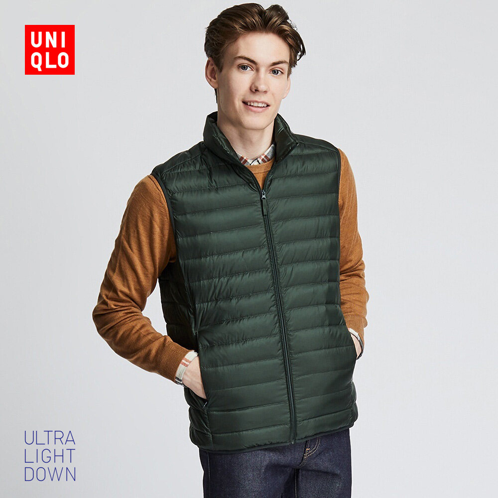 uniqlo 优衣库 男士轻型羽绒背心