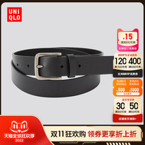 Uniqlo men's and women's leather belt 435360 Uniqlo