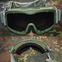 Anti-fog mirror CE EN166 Russian army uv400 Tactical goggles wargame tactical ballistics wind mirror set