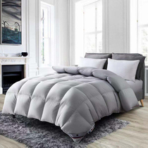 Hilton hotel double down by ultra soft light Shutian cotton fabric Siberian 95 white goose suede quilts by the core