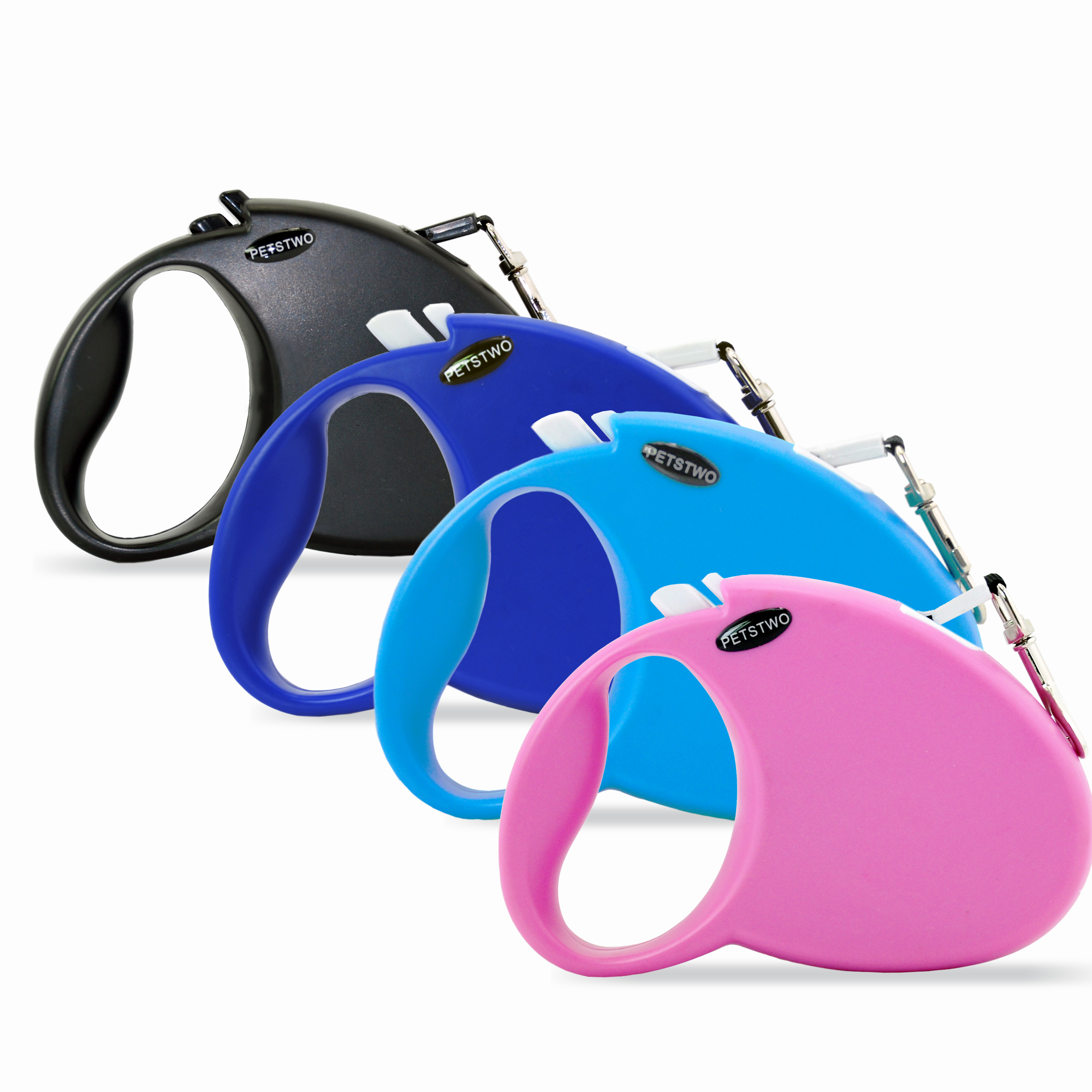 petstwo 狗狗自动伸缩牵引绳中大型犬金毛德牧