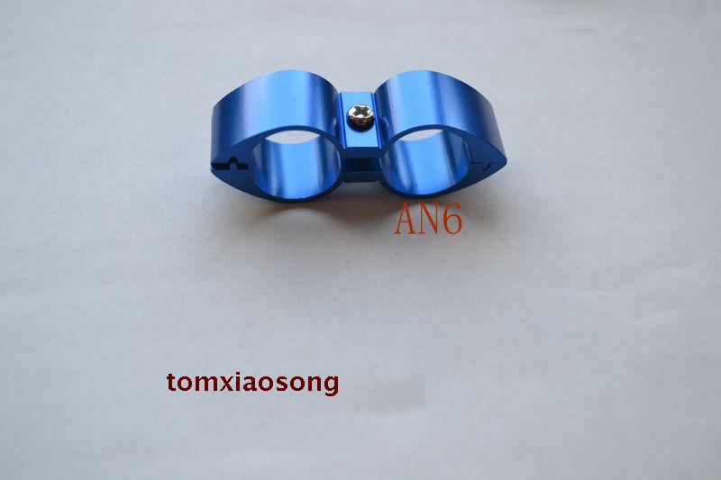 Xe sửa đổi AN6 ống kẹp dầu làm mát ống cố định kẹp ống cài đặt tách bàn chải rửa xe ô tô