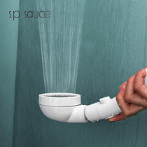 Japan sp three-speed adjustable booster shower water saving pressure nozzle bathroom handheld switch shower head