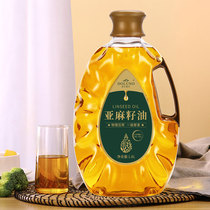 Inner Mongolia linseed oil Dolanol pure linseed oil 1 8 liters first-class low-temperature cold-pressed direct edible oil