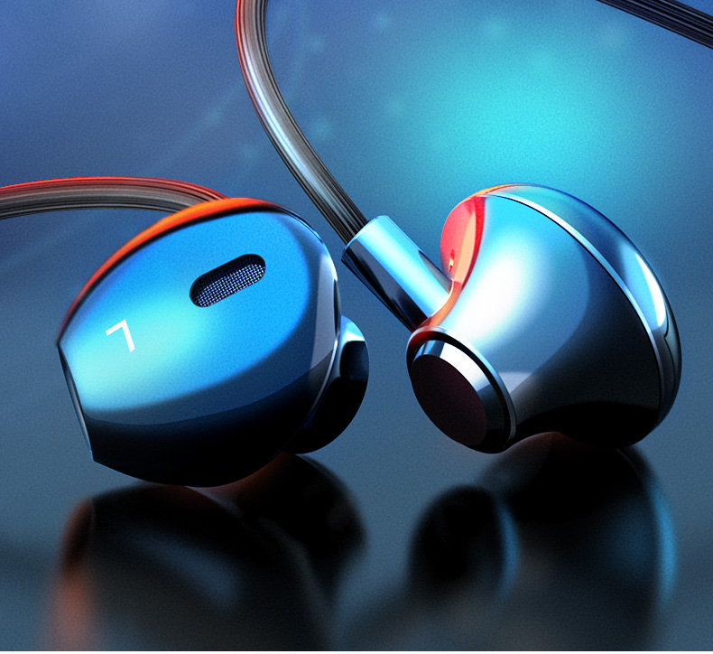 【摩斯维】入耳式有线通用运动耳机