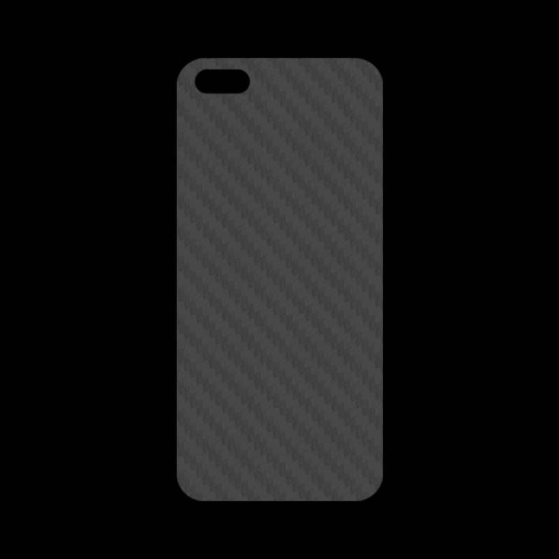 iphone5S碳纤维后膜苹果5S手机膜5SE透明磨砂防指纹背面保护贴膜产品展示图2