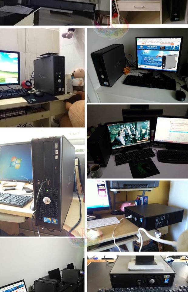 戴尔二手台式迷你电脑主机全套整机原装办公lol游戏主机独显i3i5