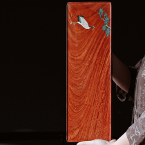 Myanmar flower pears large lacquer hand-painted Rheu Tsuru Dried Bubble Table Tea Tray Red Wood Tea Totea Tea Ware Home Tea Accessories 1119