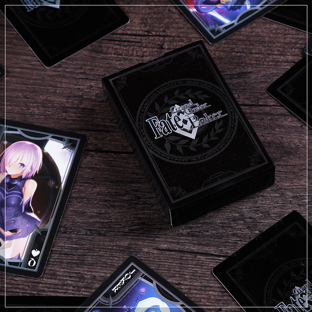 FATE anime playing cards saber Joan of Arc surrounding game cards FGO second element multiplayer board game playing cards FATE anime playing cards saber Joan of Arc surrounding game cards FGO second element multiplayer board game playing cards