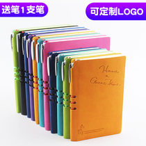 Heeton Korean edition color notebook stationery book for students with small fresh thickened diary a5 simple business notebook for children and high school students notepad A6 soft leather book 877