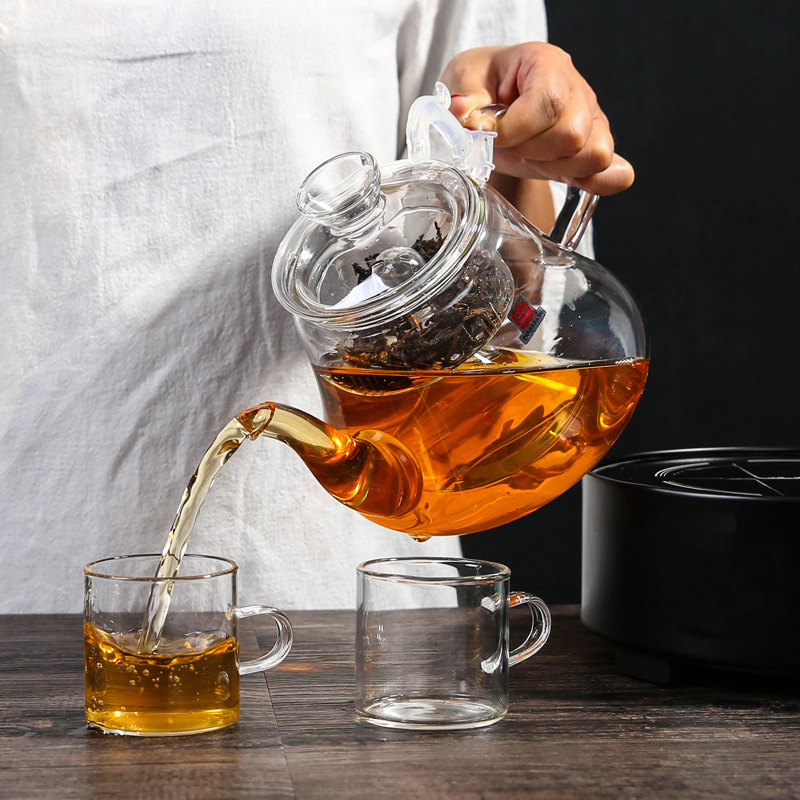 Glass tea teapot steam electric porcelain god TaoLu boiled tea steamer kettle boil tea, black tea, tea