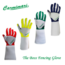 Carmimari Italy imported fencing gloves BOSS style flower heavy universal