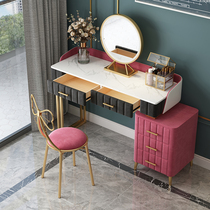 Dresser Bedroom Modern simple light luxury storage cabinet One Nordic net red ins wind makeup table Small apartment type