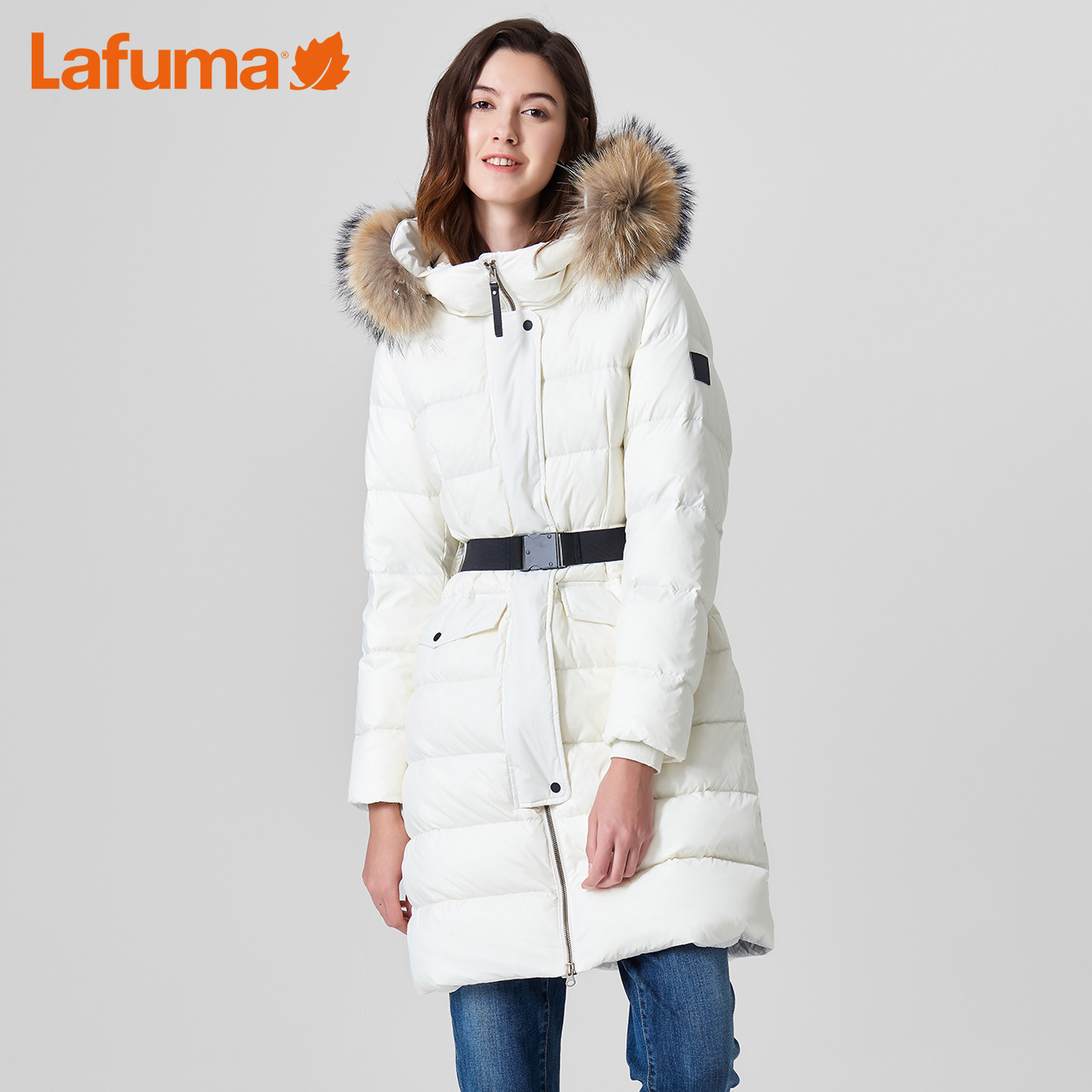 LAFUMA乐飞叶中长款羽绒服女时尚登山滑雪鹅绒加厚LFJU0DH62 LAFUMA乐飞叶中长款羽绒服女时尚登山滑雪鹅绒加厚LFJU0DH62