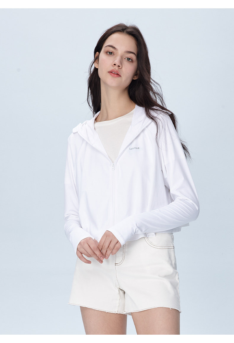 lafuma乐飞叶户外upf50防紫外线零感防晒衣女运动风衣lfja1bp63y