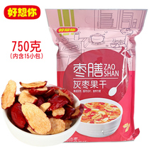 hao xiang ni jian kang zao shan guo gan 750g ziziphus jujube guo gan zao ban zao zi qie pian qu he wu he zao mian xi zhu zhou
