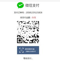 Online payment interface website scanning code payment PC terminal scanning code scanning QR code payment system source code