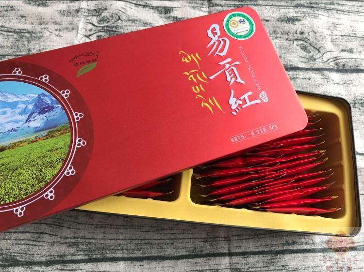 西藏特产易贡红今年新茶红茶林芝易贡茶厂茶叶250g 一盒包邮