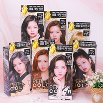 New Korea Jasmine a bottle foam hair dye pure plant hair cream essential oil cover white hair 2021 popular color