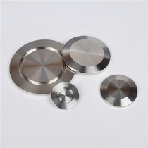 304 stainless steel KF vacuum blind plate quick-fitting KF blind plate KF10 KF16 KF25 KF40 KF50 clamp