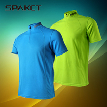 Spakct Sparkle Cycling Clothes Summer Short Sleeve Aurora Top Casual T-Shirt Sport Breathable