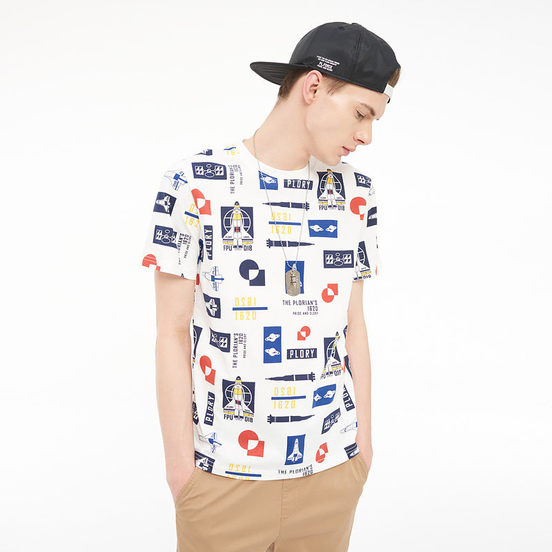 字母印花元素的t恤,给你想要的休闲与时尚 - 天猫精选