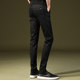 Gomoku Pure Black Summer 2023 Men's Pants Casual Jeans Korean Style Elastic Slim Pints ​​Versatile Men's Wear