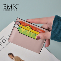 Small card bag female 2021 new small ins ultra-thin simple personality card package multifunctional Korean card small bag