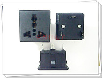 Features large socket AC power socket 3 foot character without ear electric car computer power outlet