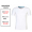 Combed cotton round neck - white