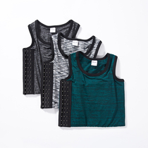 Simple state lest handsome t fat t large size breathable reinforced bandage lengthened and widened plastic chest underwear short corset