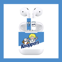 Original Apple AirPods1 Generation 2 generation wireless Bluetooth headphone sticker protective sleeve silicone cover and wind cat meal