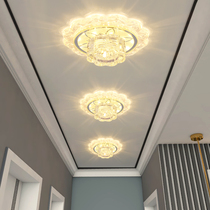 Simple modern LED downlight Aisle light Corridor light Entrance light Entrance hall light Personality embedded spot light