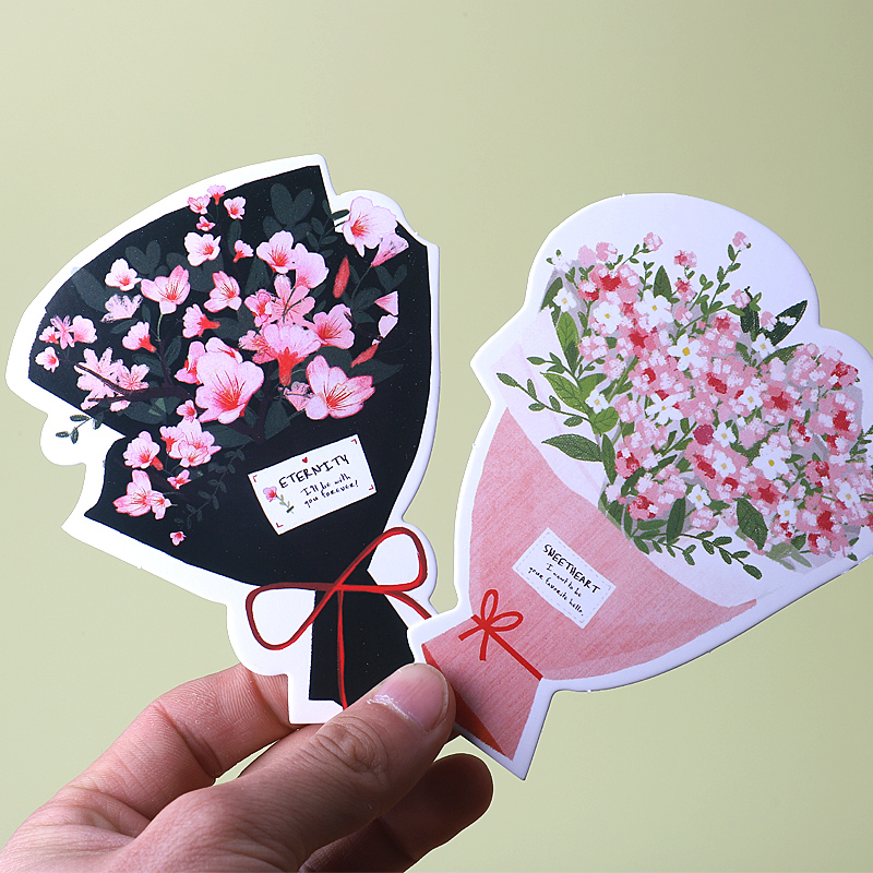 Boxed profiled postcard 38-Taobao