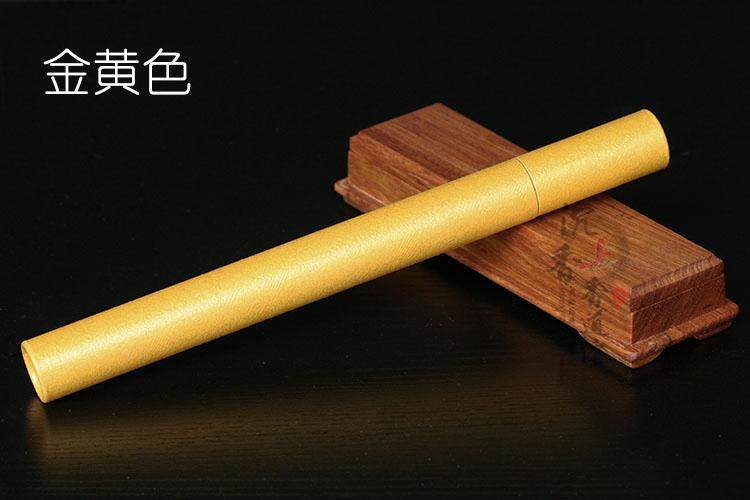 20克纸香管香筒香桶加长家用储香盒放香装线香架香插牛皮加厚香道