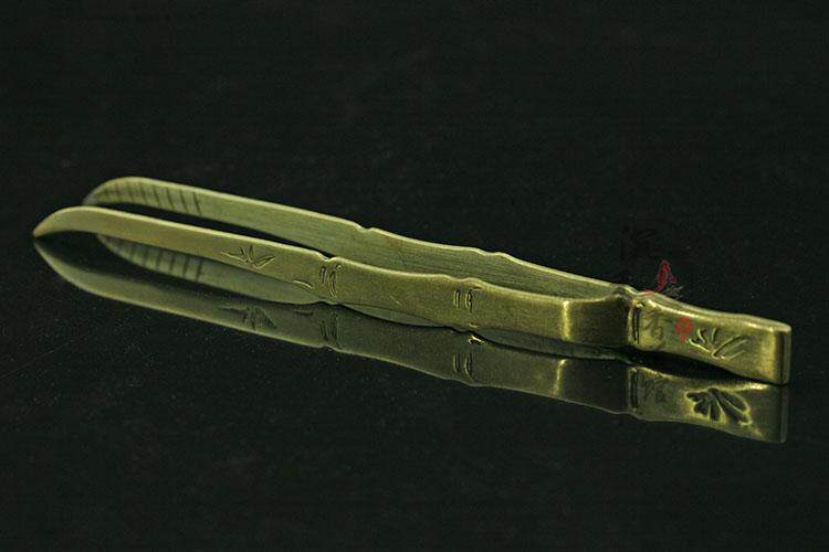 银叶夹碳夹香材夹香道入门工具用品香夹镊子碳熏空熏电子香炉配件