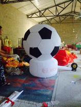 Inflatable 2018 World Cup football Air model mascot cartoon Air model custom inflatable cartoon football model