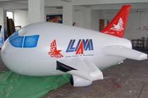 3 meters 5 aircraft shape lift balloon inflatable aircraft Air model cartoon air balloon advertising commercial helium balloon