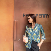 New city modern chic adjustable high frequency commute uninteresting ICCA twill abstract printed silk shirt