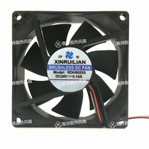 Original Xinruilian RULLIAN 8cm ultra-quiet fan 8025 fan 24V 0 10A RDH8025S